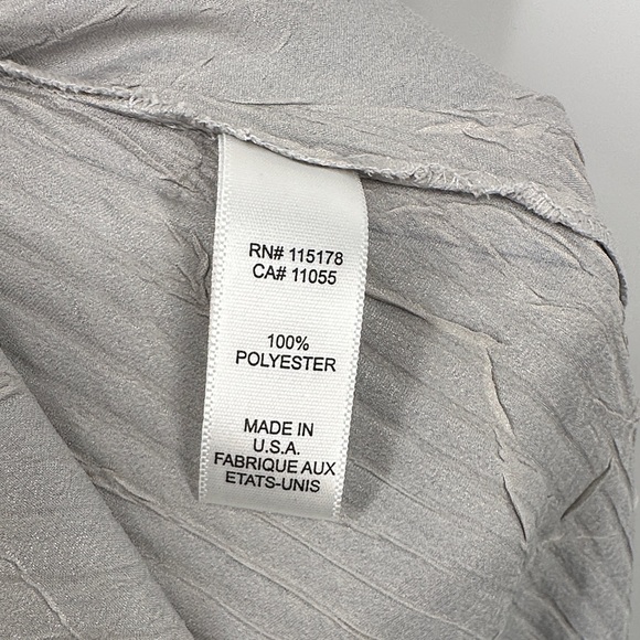 Komarov Asymmetrical Y2K Gradient Fairy Dress in Gray and Black - Picture 8 of 9